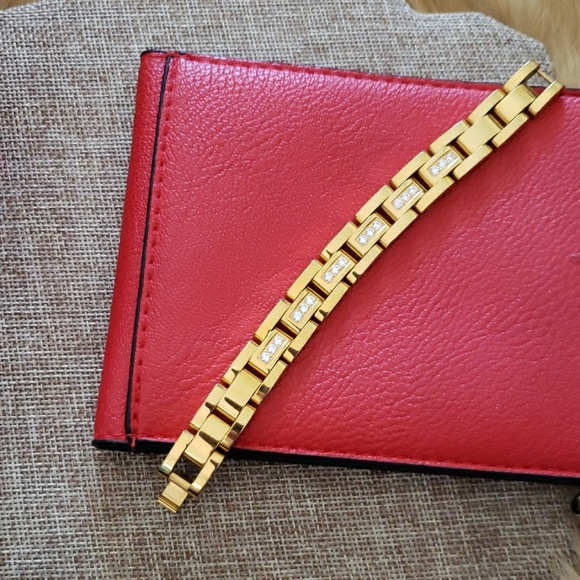 Gold tone bracelet - Picture 2 of 5